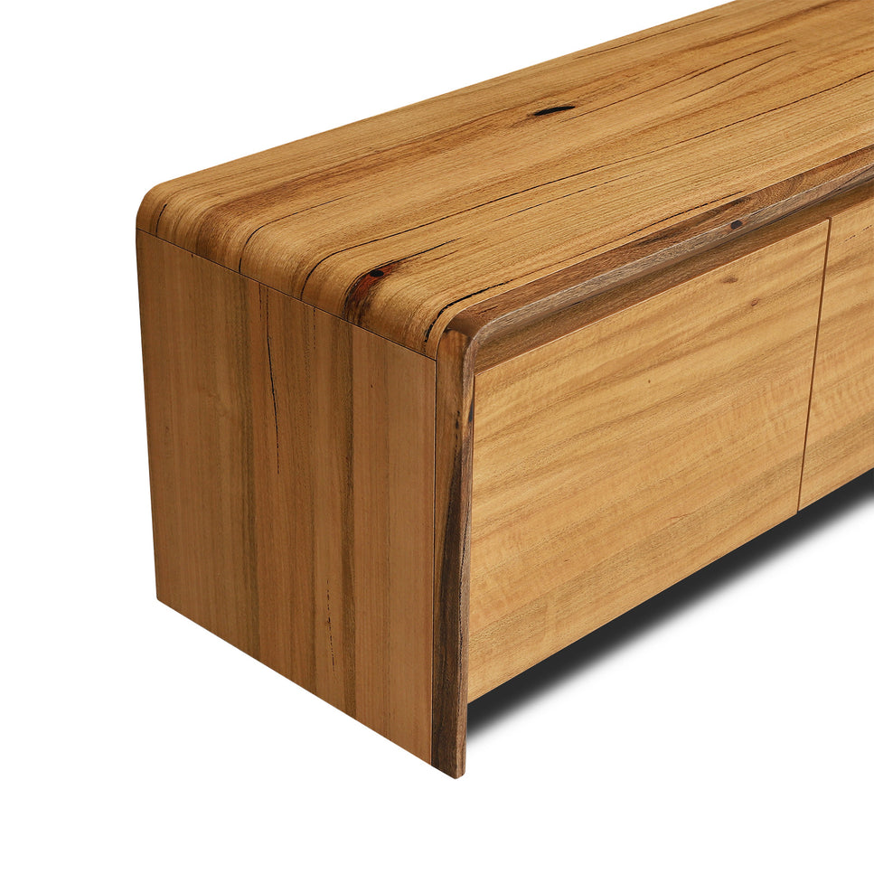 Arthur Marri Wood 2.1M TV Unit - 4DR