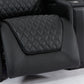 Alexandra Luxury Home Theatre Electric Recliner 3 Seater Black