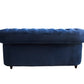 CLEO  Navy Blue Velvet 2 seater