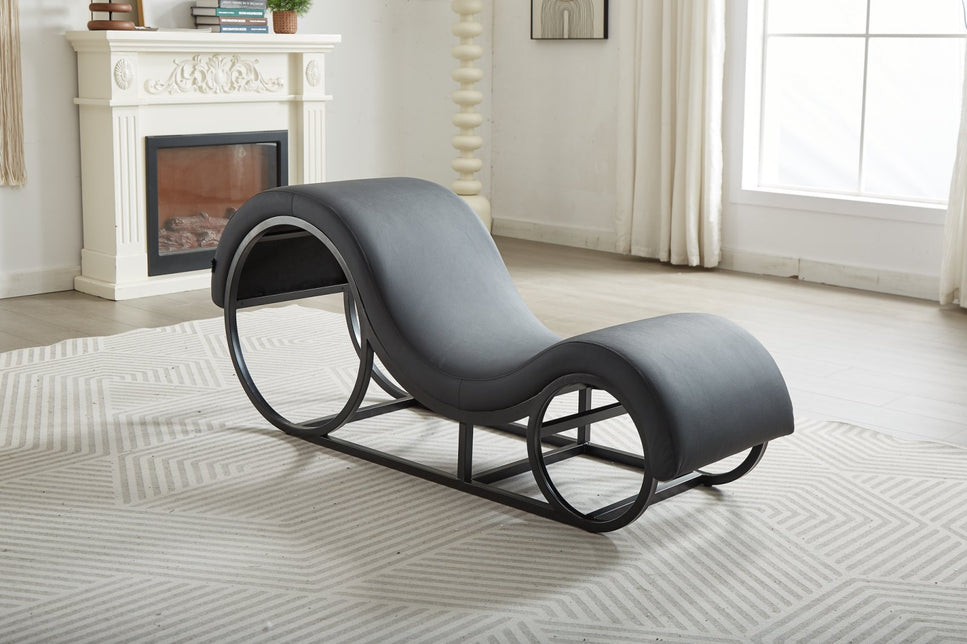Kama Infinite Chaise Love Chair Black