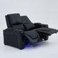 Alexandra LoveSeat Home Theatre Recliner Black