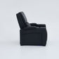 Alexandra Home Theatre Single Electric Recliner Black