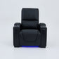 Alexandra Home Theatre Single Electric Recliner Black