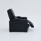 Alexandra Home Theatre Single Electric Recliner Black