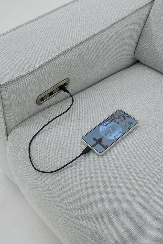 Amelia Fabric Living Room Lounge Recliner 3S LG