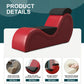 Kama Plus Red Tantra Chaise with Pillows