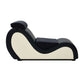 Kama Plus Black&White Tantra Chaise with Pillows
