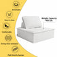 Olivia Mordern Soft Upholstered Loveseat Modular Sofa Lounge Accent Chair( Set of 2)