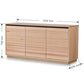 Harrison Messmate Timber 3 Door Buffet
